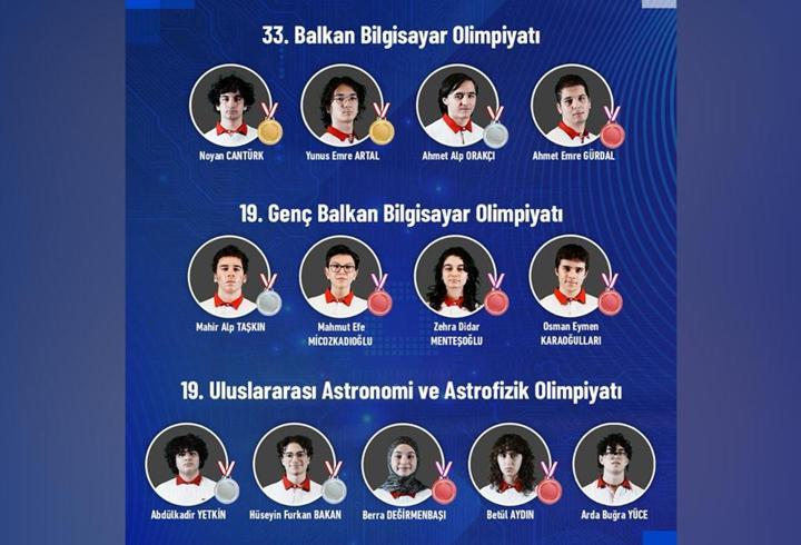 Türkiye'den Bilim Olimpiyatı'nda rekor