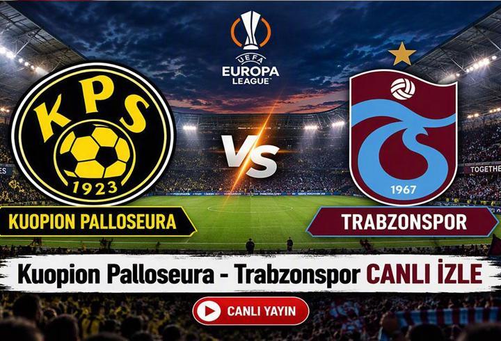Kuopion palloseura - trabzonspor canli i̇zle| konferans ligi trabzonspor maçı trt 1 şifresiz & canlı i̇zle! İşte maç kadrosu
