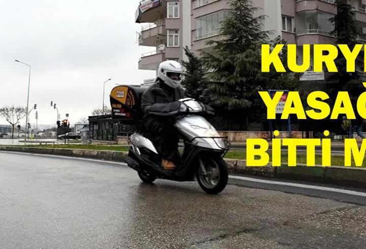 KURYE YASAĞI KALKTI MI, NE ZAMAN BİTİYOR? Kurye yasağı devam ediyor mu? İstanbul Valiliği açıkladı