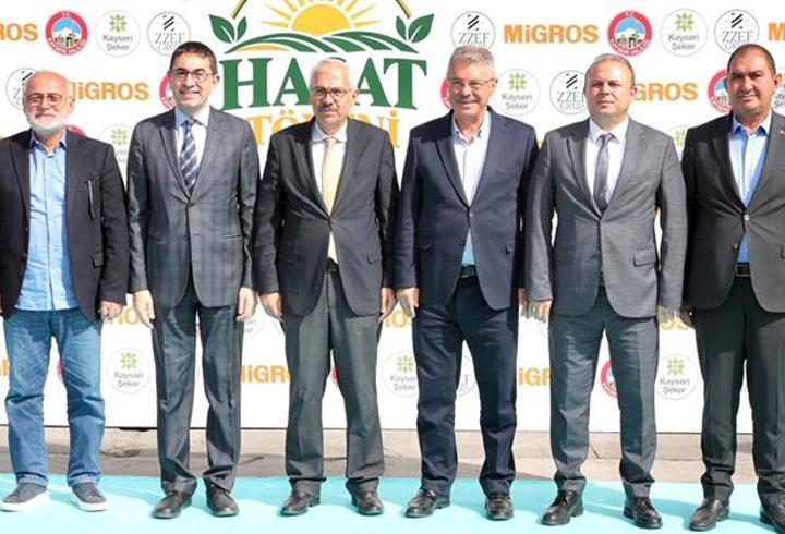 Kayseri’de valilik koordinasyonunda tarımsal üretim büyüyor