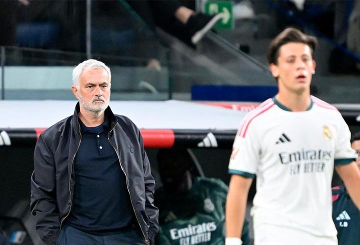 Jose Mourinho, Arda Güler'e sahip çıktı: Kırmızı kart olduğunu söylerim
