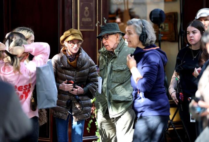 Woody Allen yeni filminin çekimlerine Madrid’de devam ediyor