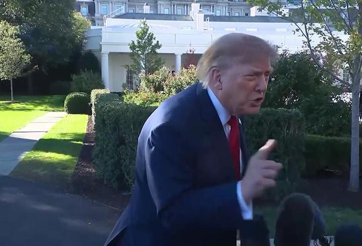Trump'tan muhabirlere yine hakaret