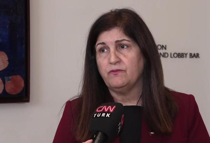 Filistin Dışişleri Bakanı Varsen Ağabekyan Şahin CNN TÜRK'te: "Türkiye onlarca yıldır yanımızda"