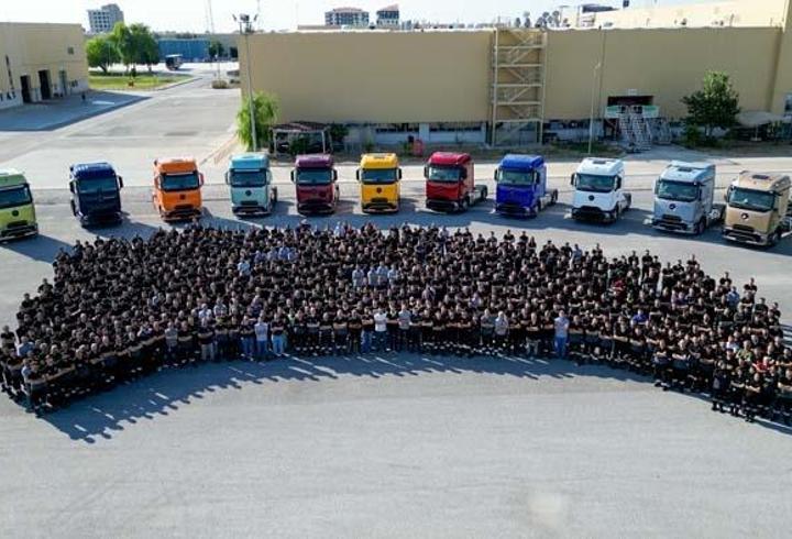 40 yılda 415 bini aşkın kamyon üretti