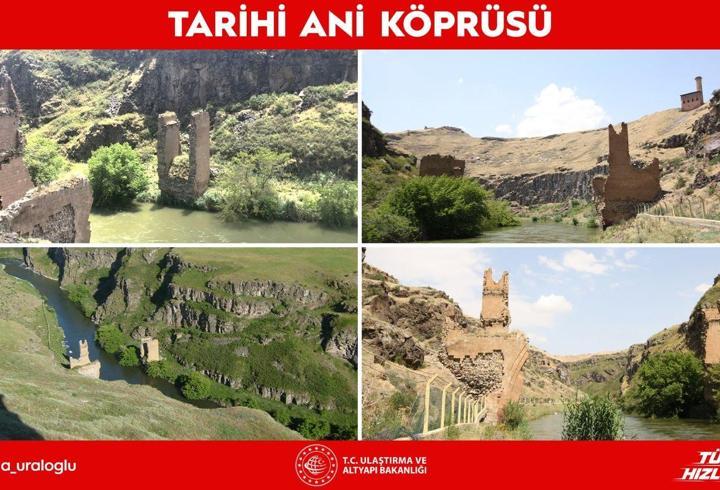 Tarihi Ani Köprüsü restore ediliyor: Türkiye ile Ermenistan arasındaki köprüde yeni aşama