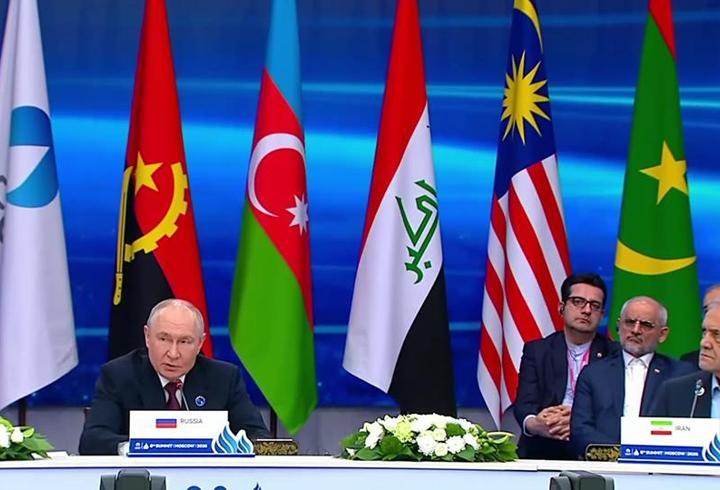 Putin: "Başkası için kuyu kazan kendi düşer"