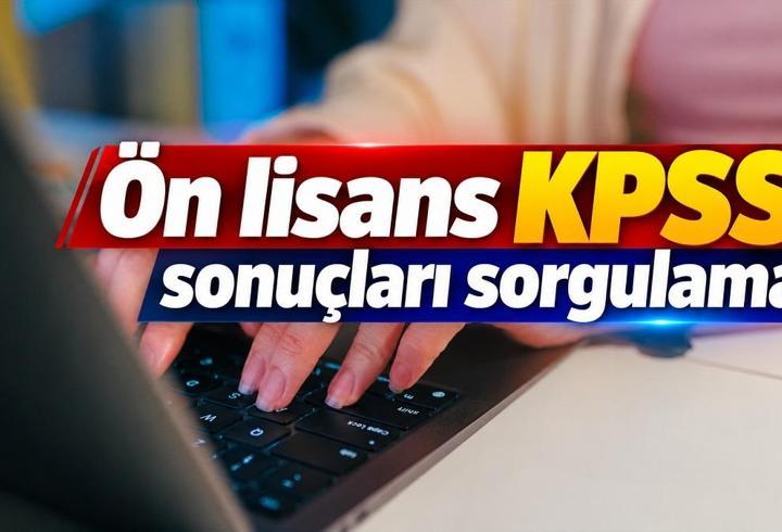 Ön li̇sans kpss sonuçlari sorgulama 2026