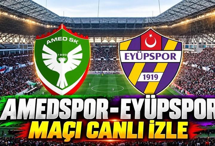 AMEDSPOR-EYÜPSPOR MAÇI CANLI İZLE | Amedspor- Eyüpspor maçı ne zaman, saat kaçta, hangi kanalda? Amedspor- Eyüpspor maçı nerede oynanacak?