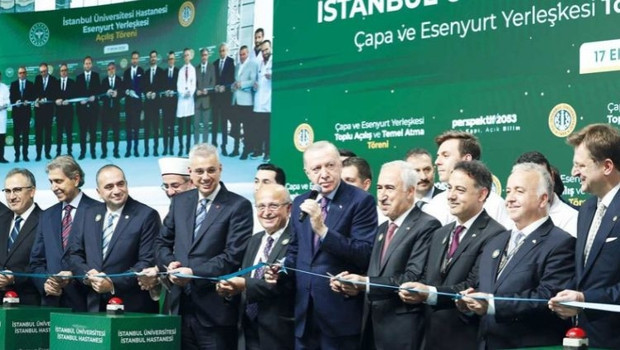 Çapa’da temel atma törenine katılan Erdoğan: Sağlıkta çekim merkezi olacağız