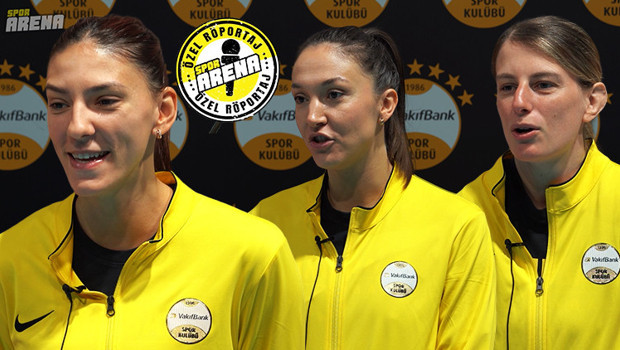 VakıfBank yıldızları Bošković, Jegdić ve Cazaute, Spor Arena'ya konuştu: '4 kupa daha kazanabiliriz' - 'Zehra'nın nasıl oynadığını gördünüz