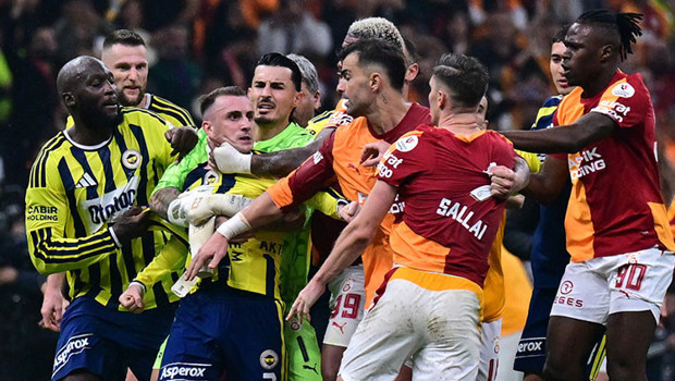 Derbide utandıran görüntüler!