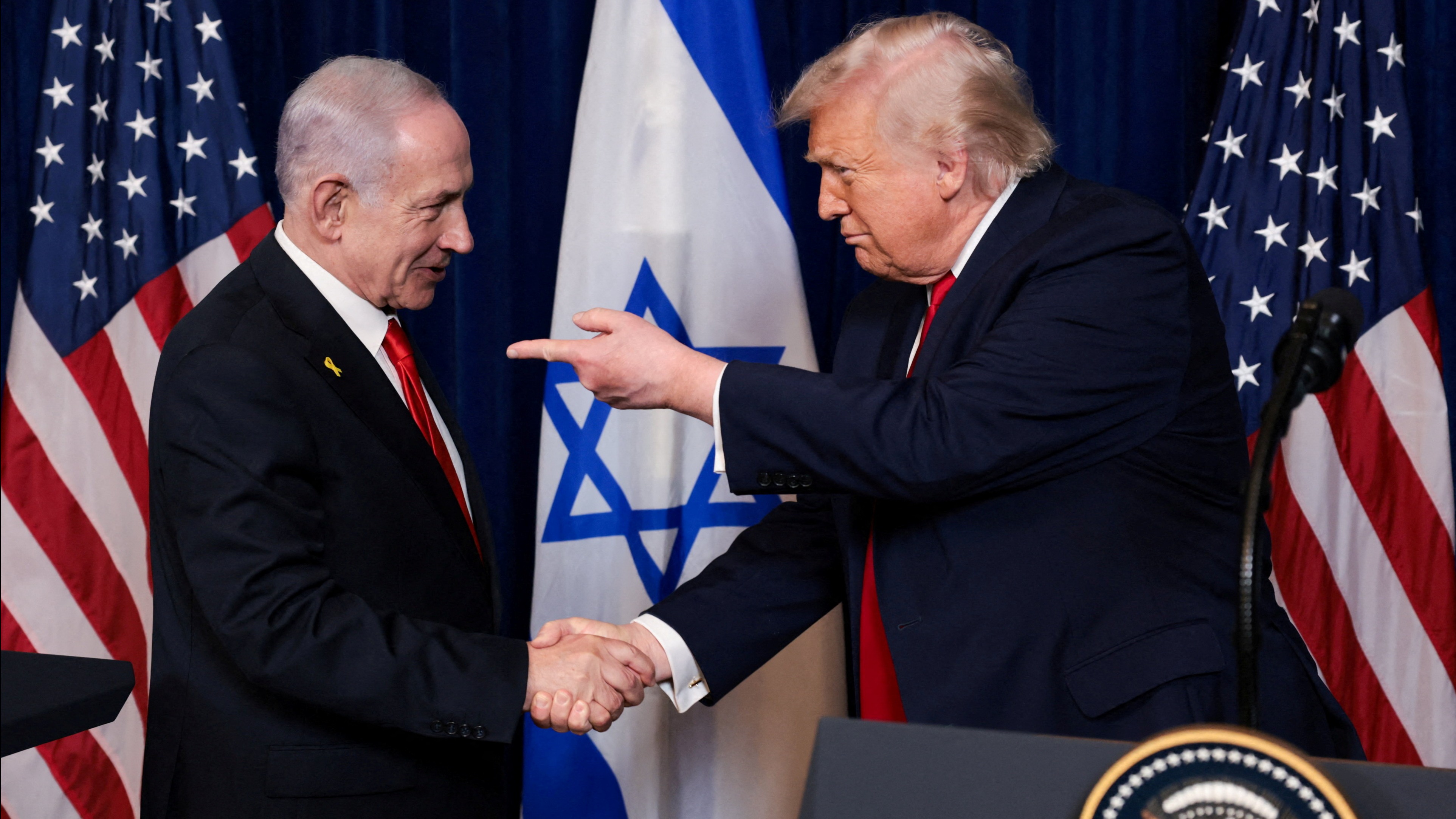 Trump'tan Netanyahu'ya tam destek