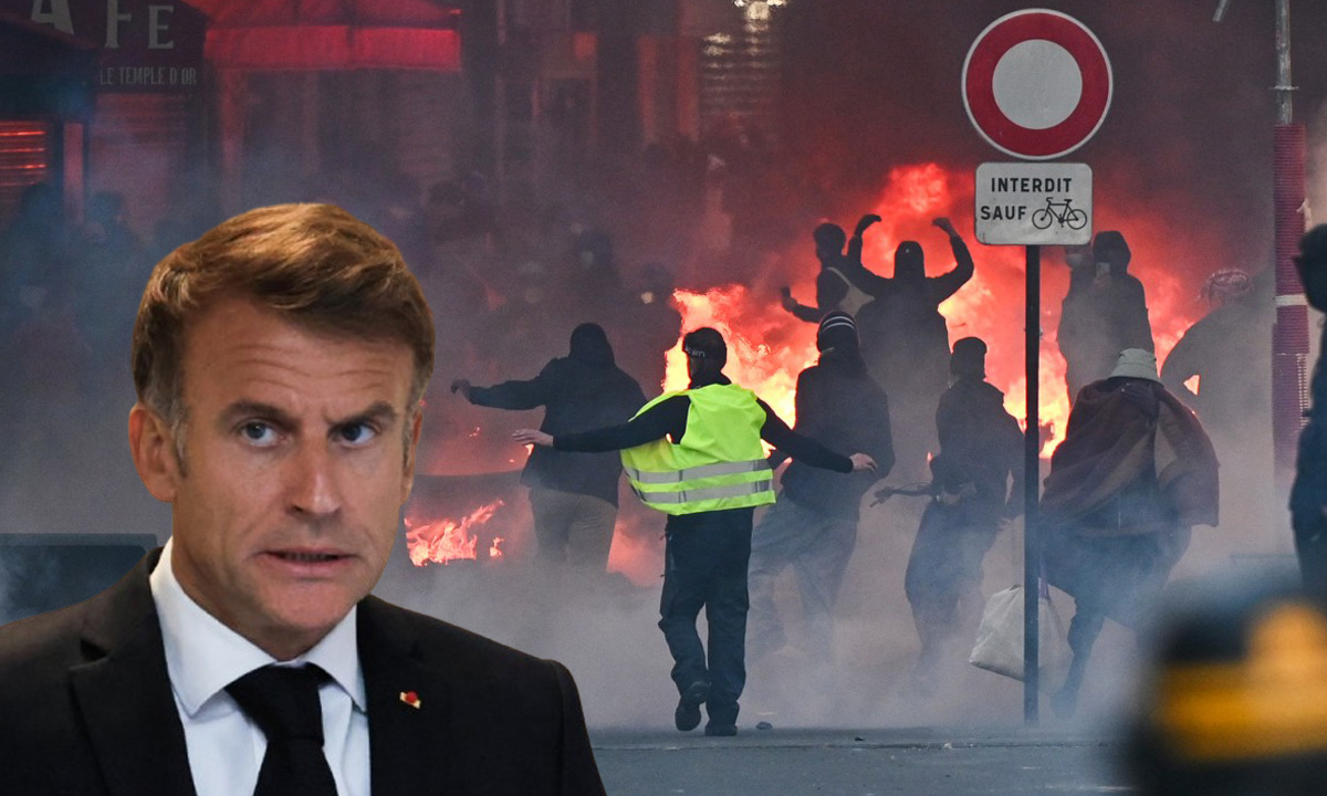 Fransa Cumhurbaşkanı Macron, eylemcilere karşı yeni yöntemler devreye alınmasını istedi