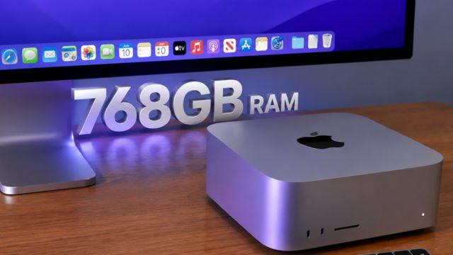 Apple 768 GB RAM'li M5 Ultra Mac Studio Geliştiriyor