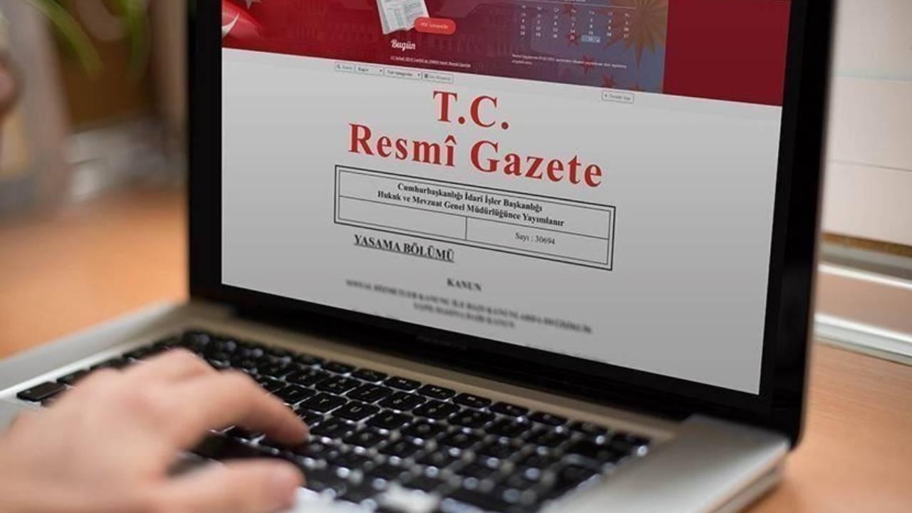 Fon Kanunu Resmi Gazete'de