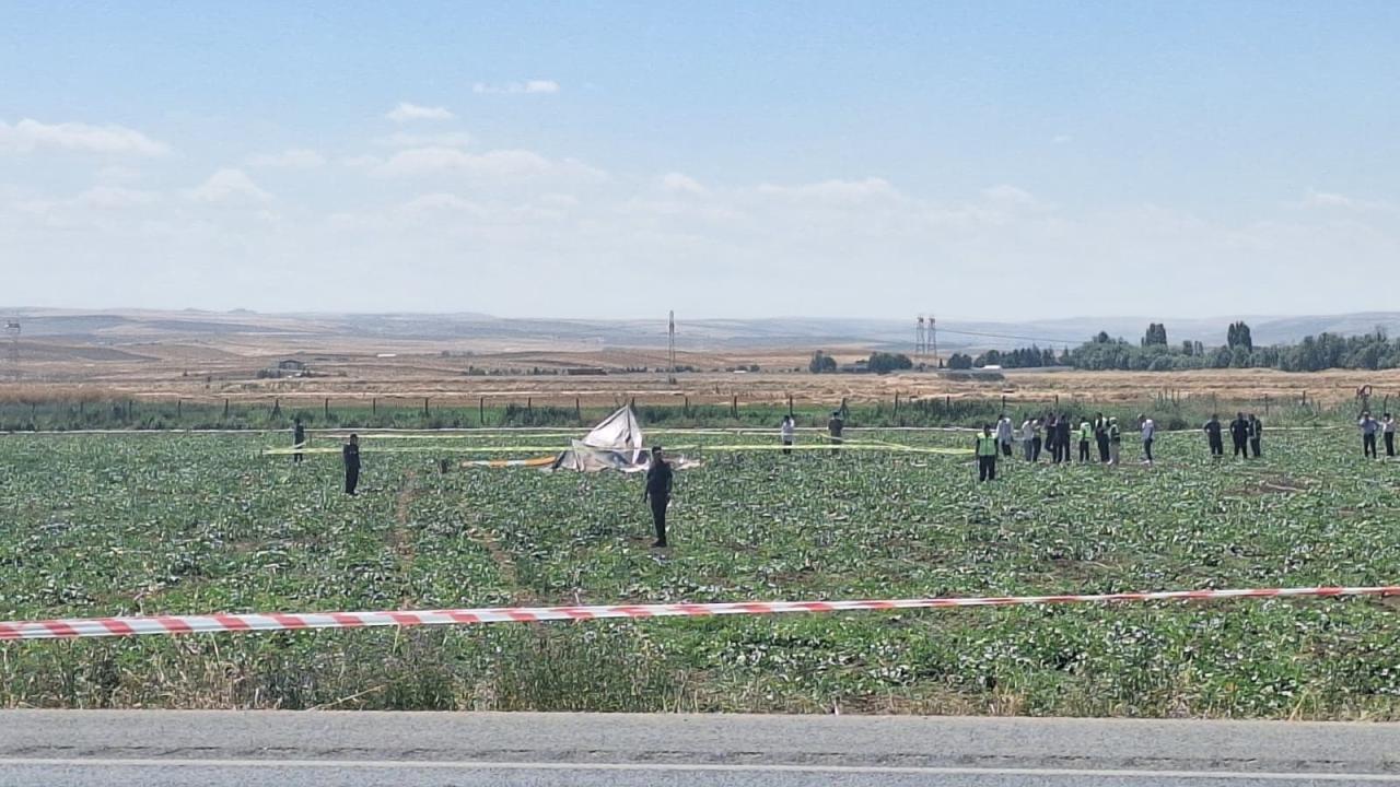 Ankara'da eğitim helikopteri kazasında 1 can kaybı
