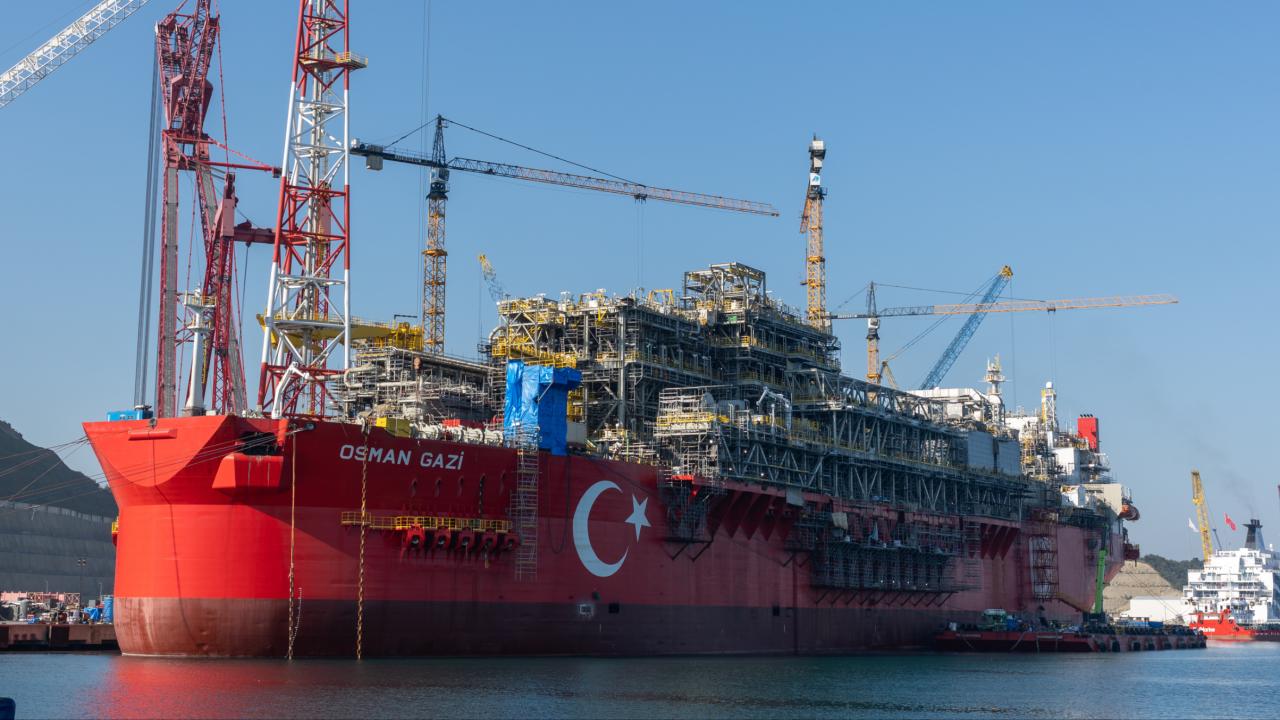 Mavi Vatan'da tarihi gün: Osman Gazi görev yerine uğurlandı