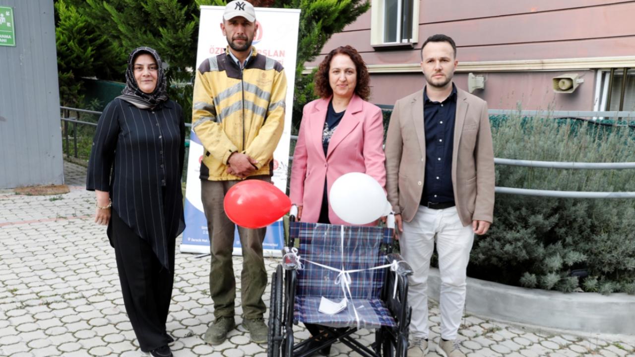 Tehdit ve hakaret soruşturmasında uzlaşma tekerlekli sandalye bağışıyla sağlandı